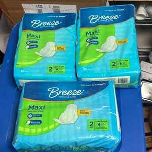 Maxi Pads with Flexi-Wings - Blue